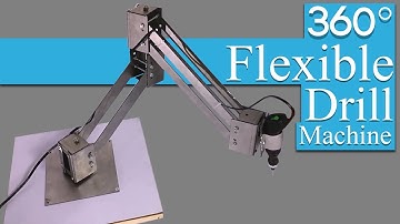 360 Degree Flexible Drill Machine