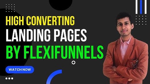 Best landing page builder |  Flexifunnels | flexifunnels for beginners | best sales funnel builder