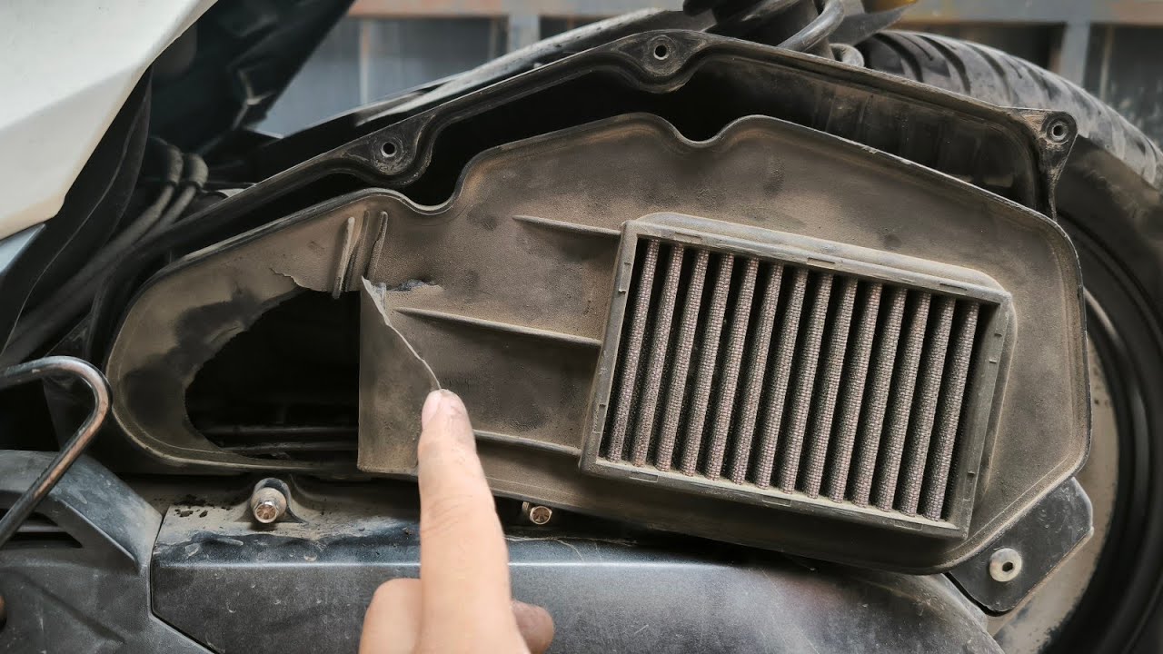 Filter Jebol !!! , Filter Udara Proper Racing Line Vario 125