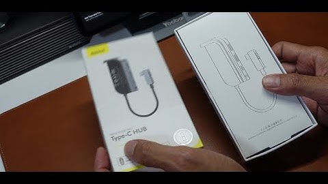 BASEUS Bend Angle No 7 Type C HUB Upgrade