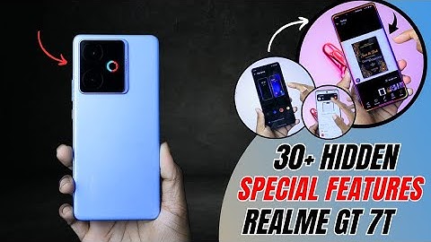 Realme GT 7T Tips And Tricks 🔥 Hidden Top 30+ Special Features | realme gt 7t 5G