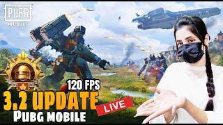 PUBG MOBILE 3.2 LIVE  ( WITH 120 FPS ) 😱🔥🔥 AJ KARUNGI SABKA MINUS 😂😂 | PUBG LIVE | TMG AMNA LIVE