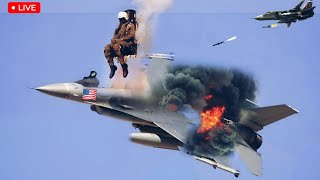 SHOCKING THE WORLD! Russian MiG-29SM fighter jet pilot blows up all US F-16 fighter jets