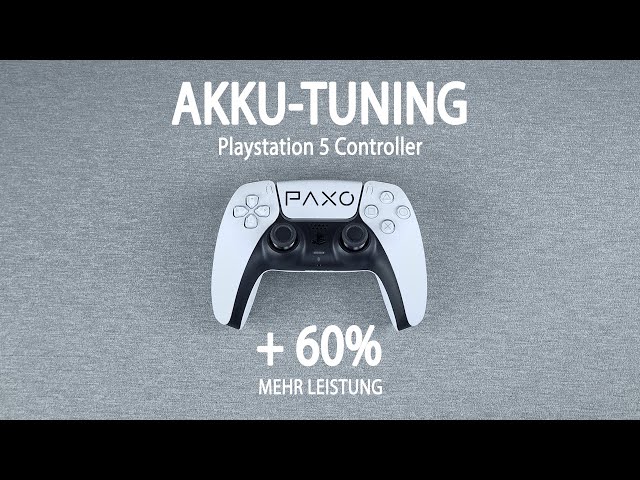 PS5 Controller Akku Tausch Anleitung / Wechsel den original gegen unseren  66% stärkeren PAXO Akku 