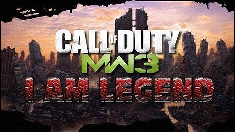 Modern Warfare 3: Custom Game Mode - "I Am Legend"