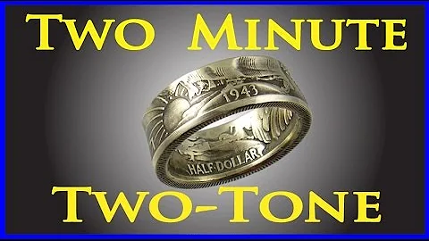 2 Minute Antique Patina How to oxidize silver jewelry Coin ring tools DIY