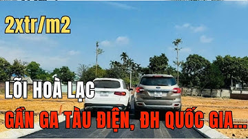 HỜI QUÁ! Đất nền Đông Xuân Hòa Lạc giá còn thua đất Hòa Thạch, đường thông, ô tô Hoa nhà đất Hòa Lạc