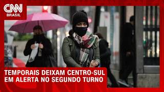 Fim de semana do segundo turno deve ter temporais e ventos fortes | HORA H