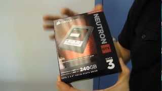 Corsair Neutron GTX Extreme Performance SSD Unboxing & First Look Linus Tech Tips