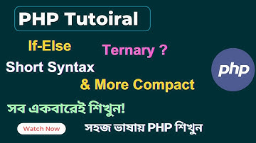 Master PHP If-Else, Ternary & Short Syntax Like a Pro! | PHP Tutorial | SoftAll