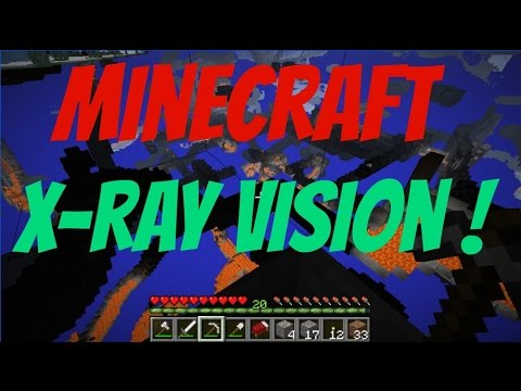 Minecraft Tutorial - X-Ray Vision For Minecraft 1.8+ !! - YouTube