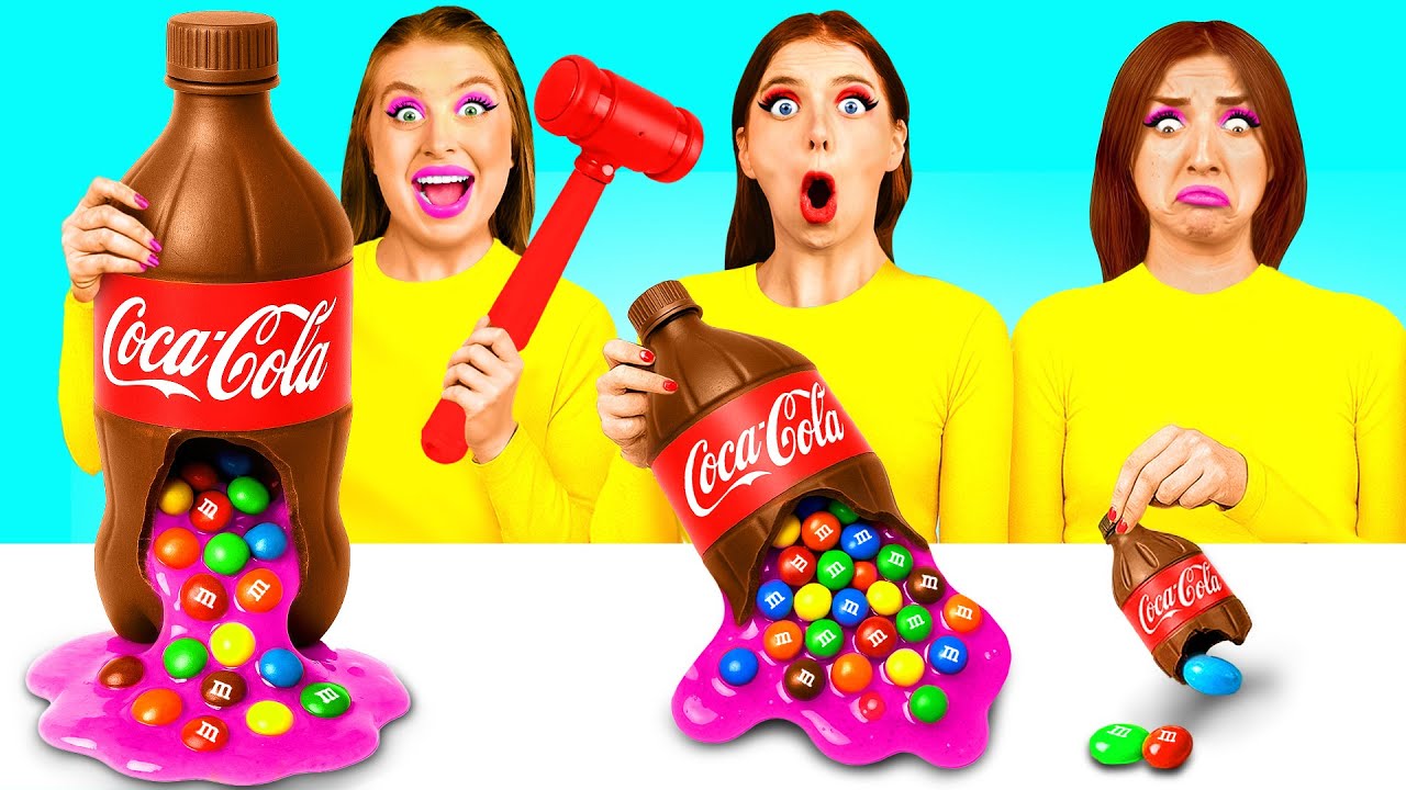 Большая, Средняя или Маленькая Тарелка Челлендж | Секретные Лайфхаки и Гаджеты от GoFun Challenge