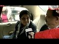 Delhi elections: Bedi drives around
