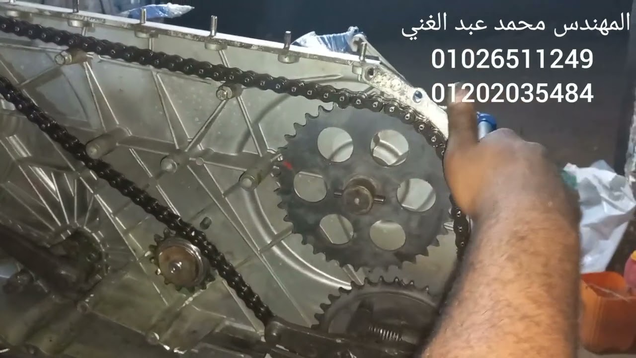 تقسيمه جنزير جهاز Bcs بدون قرصه ومكوك وامكانيات خلف التقسيم دون الوقوع في خطا