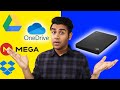 Cloud Storage vs External Hard Disk | Google Drive, Onedrive, Mega, iCoud  Which is Best For Backup?