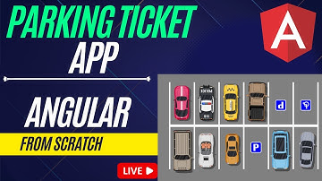 Build a Car Parking Ticket App in Angular | Real-Time Mini Project for Beginners