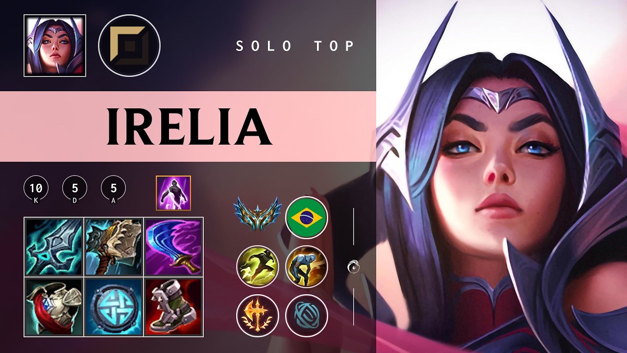 Irelia Top vs Kled - BR Challenger Patch 26.05
