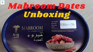 🔸Mabroom Saudi Arabian Dates Unboxing || Healthy & Tasty Dates || AL Madinah screenshot 2