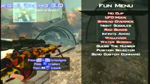 MW2 - Project Psycho 3.0 | All Client Mod Menu | TU8 |