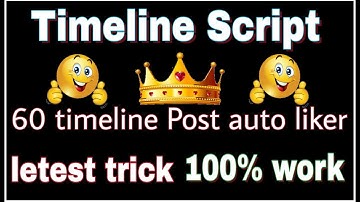 #Timeline Script 2018 active in mobile