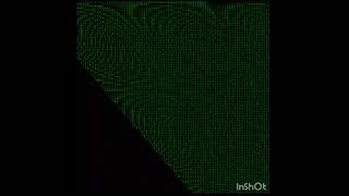 matrix style generative art