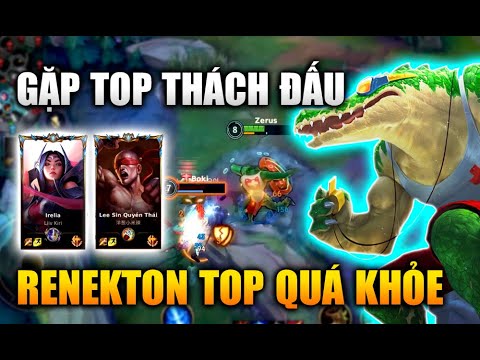 [LMHT Tốc Chiến] Renekton Đang Quá Khỏe Gặp Toàn Top Thách Đấu Trong Liên Minh Tốc Chiến