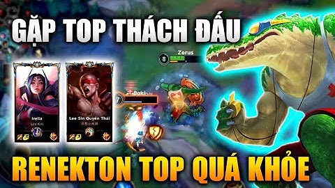 [LMHT Tốc Chiến] Renekton Đang Quá Khỏe Gặp Toàn Top Thách Đấu Trong Liên Minh Tốc Chiến