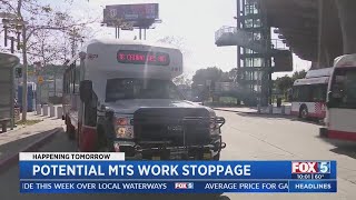 Potential MTS Work Stoppage