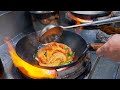 Art de cuisiner  cuisiner avec un feu extrmement puissant saut de taiwan