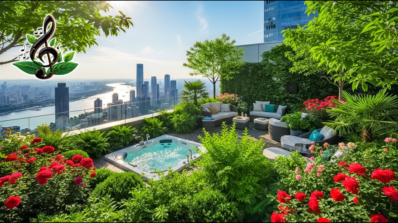 Nature Meditation Sounds 🌿 Garden Birds Song 🎶 Soul Healing Music