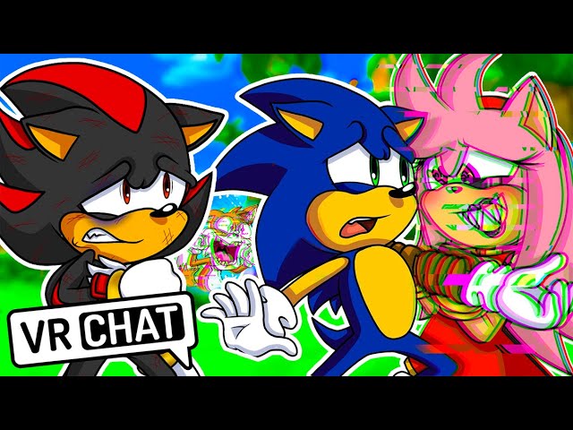 MAD AMY LOVES SONIC.EXE! Sonic.EXE & Shadow Meet Mad Amy! (VR Chat