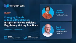 Emerging Trends in Global Regulations: Insights Into More Efficient Regulatory Writing Practices