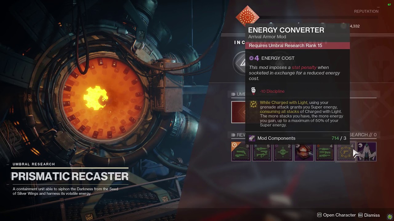 DESTINY 2 - BRING TWISTED ENERGY TO THE PRISMATIC RECASTER TO RANK IT UP