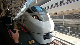 651系カラーのE657系ひたち8号東京発車!