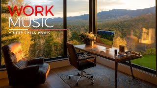 Energetic Work Music | Uplifting Beats to Boost Focus, Drive & Productivity