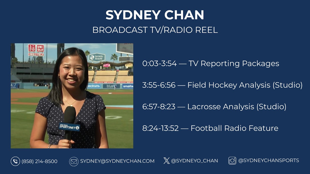 Sydney Chan - Broadcast TV/Radio Reel