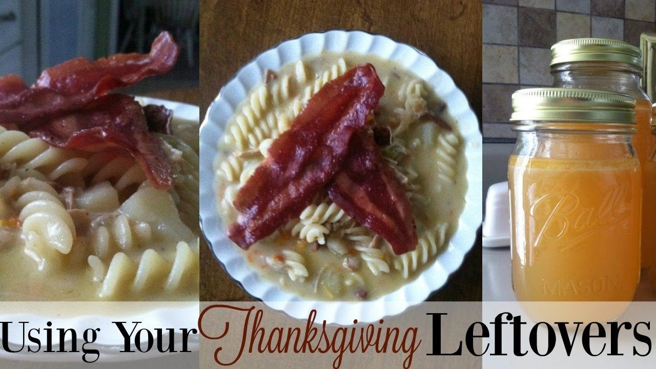 Using Your Thanksgiving Leftovers- The Ultimate Soup and Crockpot Turkey Broth