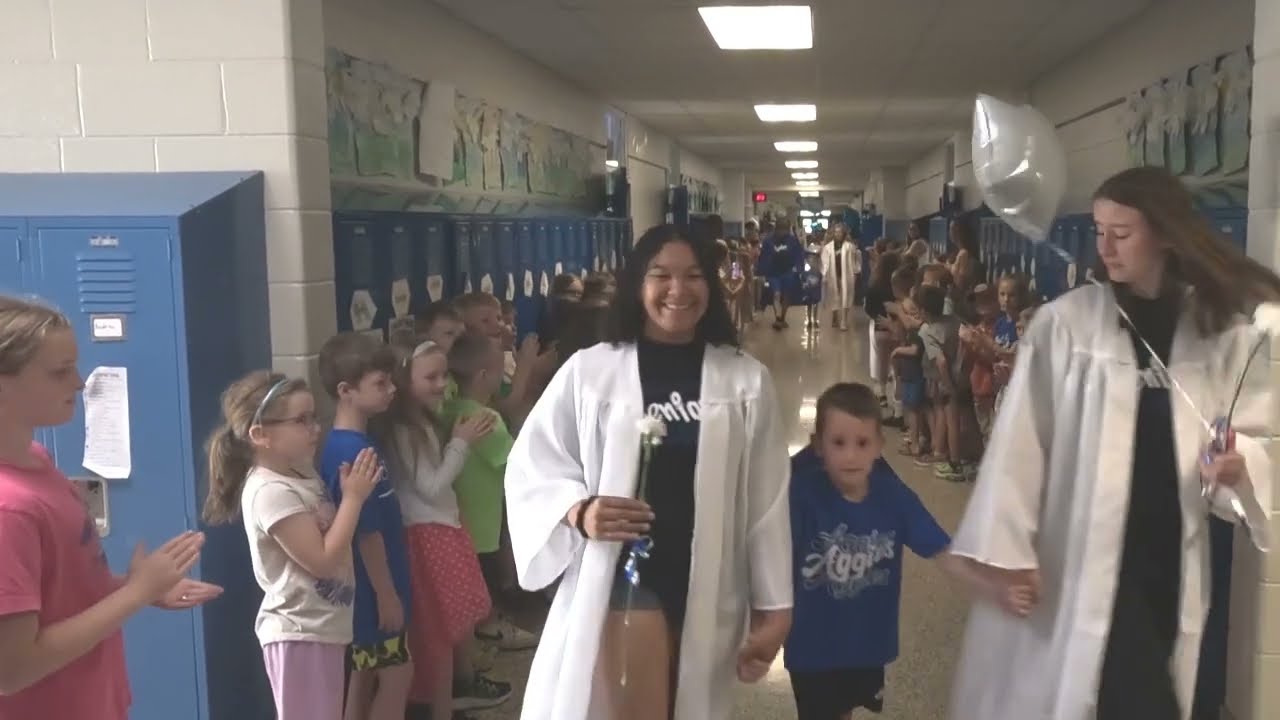 Beal City Senior/Kindergarten Farewell Walk - 2025