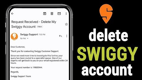 How To Delete Swiggy Account Permanently On Android