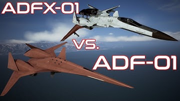 ADF-01 Falken 対 ADFX-01 Morgan - 性能比較 - エースコンバット7