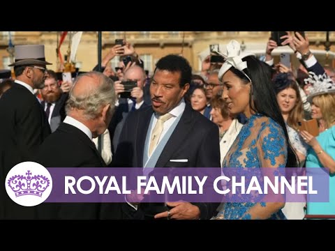 All Night Long? King Charles and Lionel Ritchie Attend Buckingham Palace Garden Party