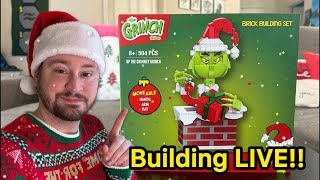 Building Up The Chimney Grinch set LIVE!!