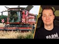 Meine erste Fahrt mit einem MÄHDRESCHER! | Ansgar reagiert
