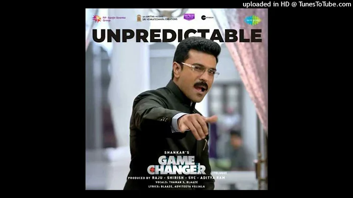 Unpredictable - Lyrical Video _ Game Changer _ Ram Charan_ Kiara Advani _ Thaman S _ Shankar_160K)
