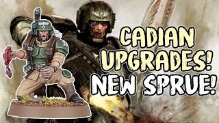 NEW CADIAN UPGRADE SPRUE! Will Other Regiments Get One Too?! │ Warhammer 40k 9th Edition