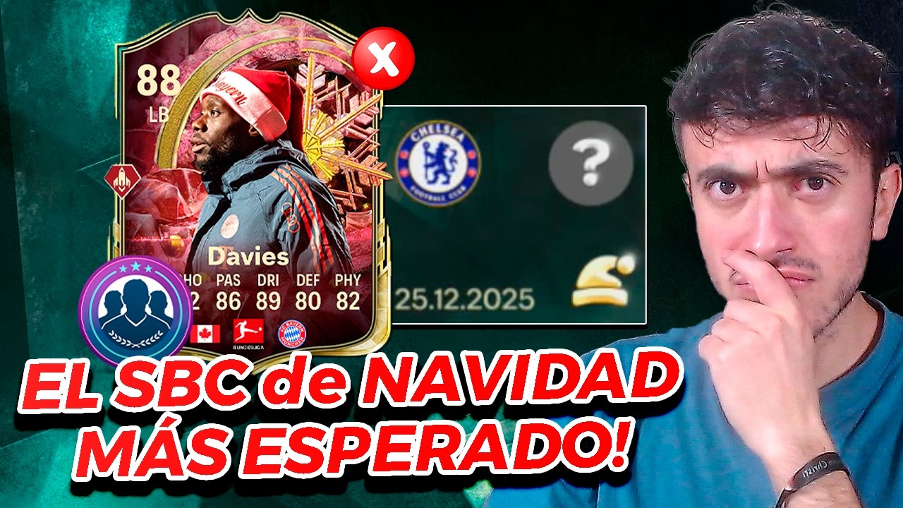 🎅La PISTA que REVELÓ el SBC con GORRO de NAVIDAD