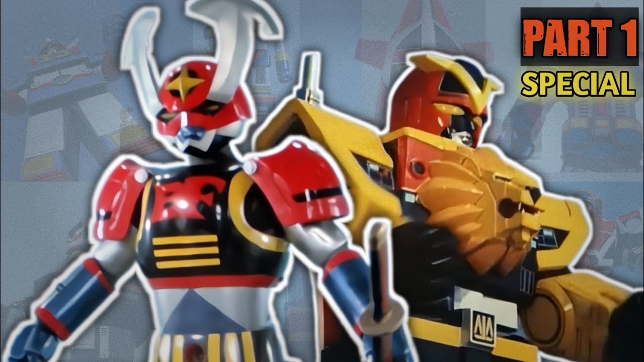 All Super Sentai Robo Gattai PART 1