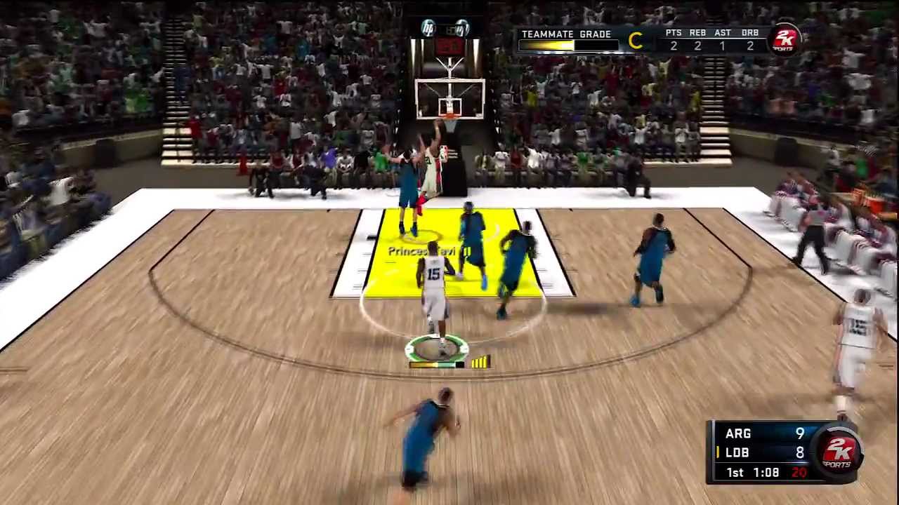 NBA 2K11 Crew Game: Leaderboard vs ARG | KingGreqo Plays Point Guard?!