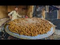 NEVER SEEN BEFORE THIS TYPES OF LABBAH FRY IN STREET FOOD KARACHI| SPICY FRIED LABBAH