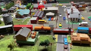 Model railroad layout Spring 2023